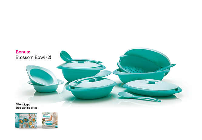 Tupperware Blossom Collection 